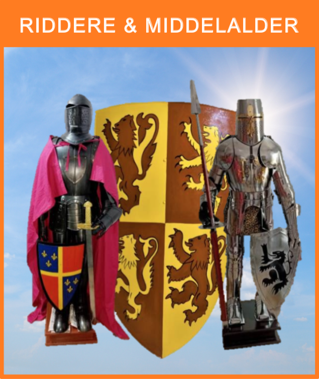 Ridder & Middelalder Tema
Udstilling med riddere og middelalder tema
*