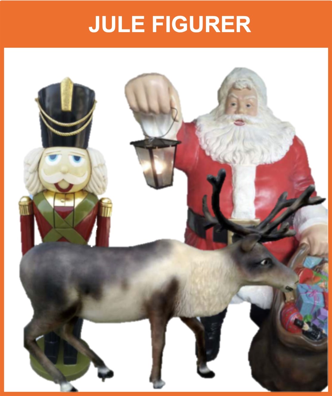 Stort udvalg af jule dyr figurer m.m. - klik på billedet
*