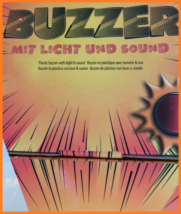 -
Quiz Buzzer med lyd og lys