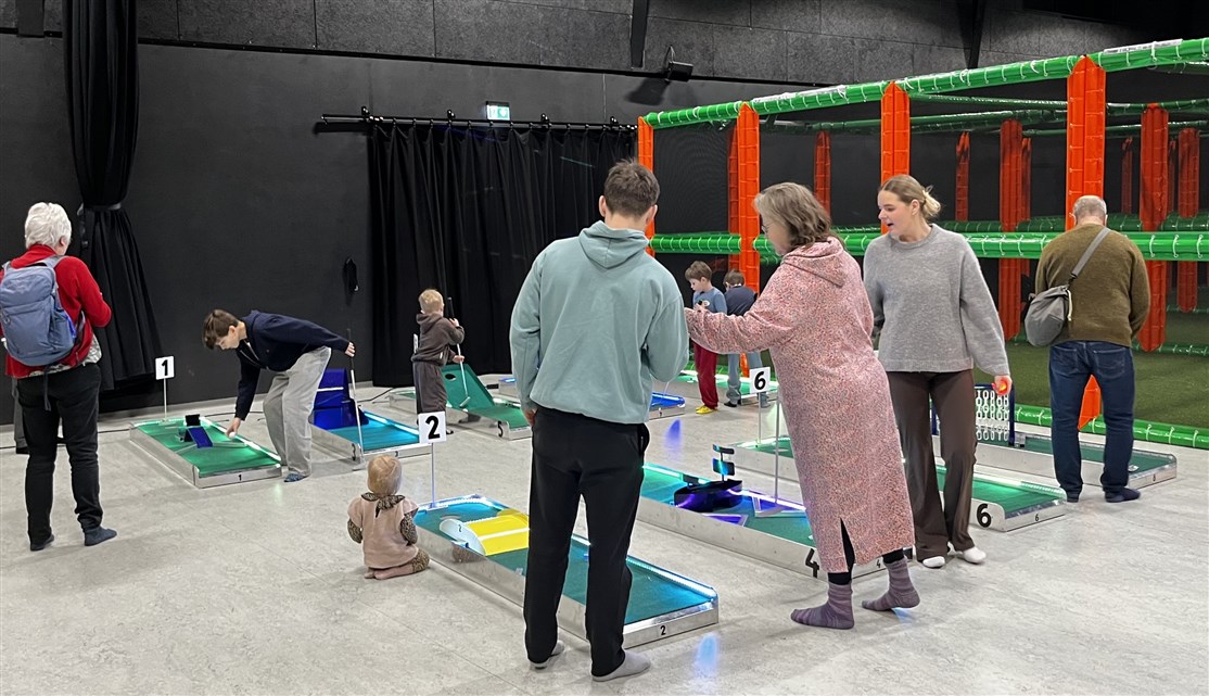 9 stk. solgt Minigolfbaner til FunArt, Blokhus
*