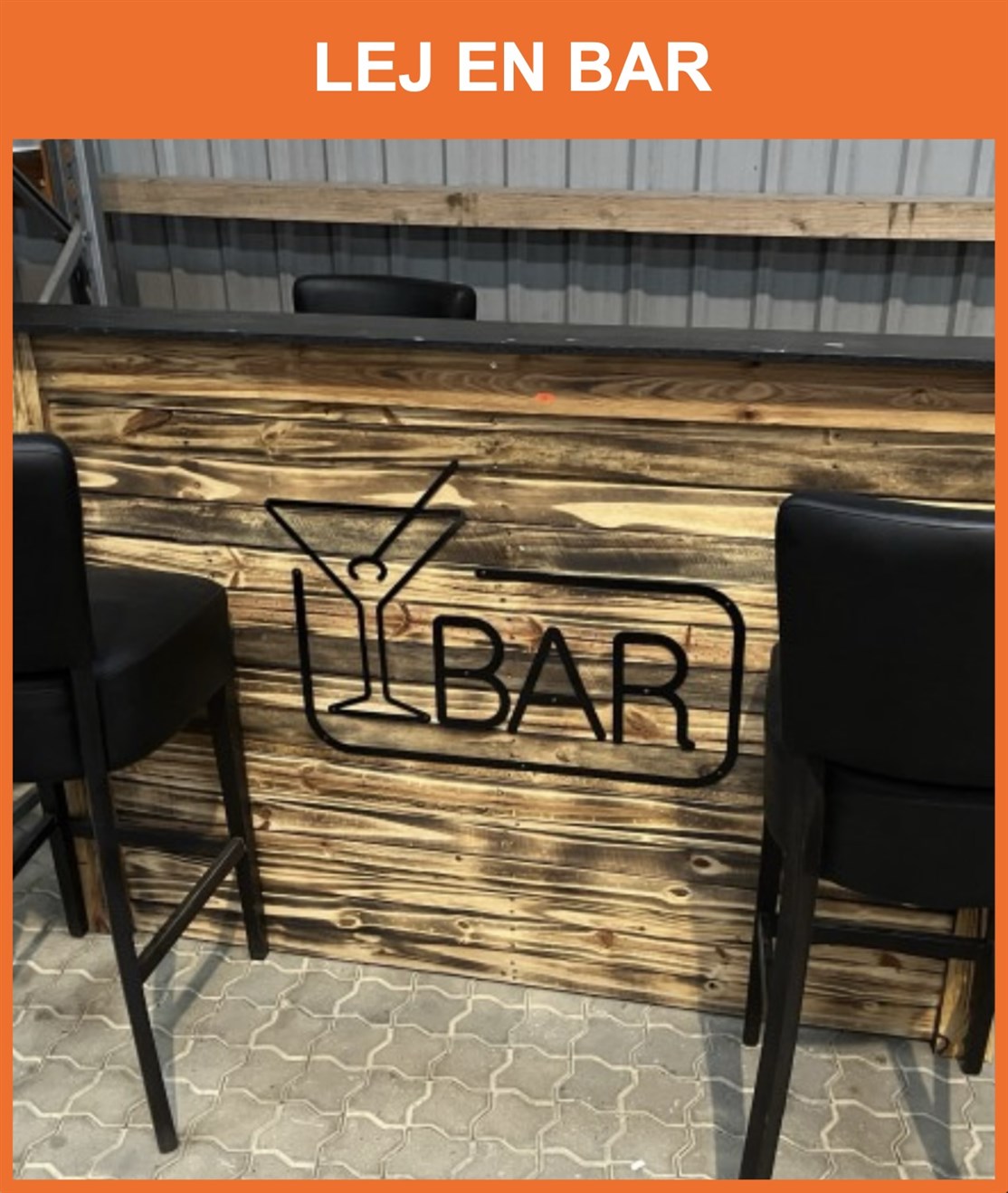 Lej en Bambus Bar med tilbehør til dit event
*