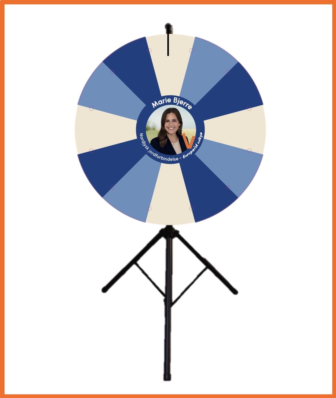 Skift tekst lykkehjul produceret til
MARIE BJERRE - VENSTRE
*