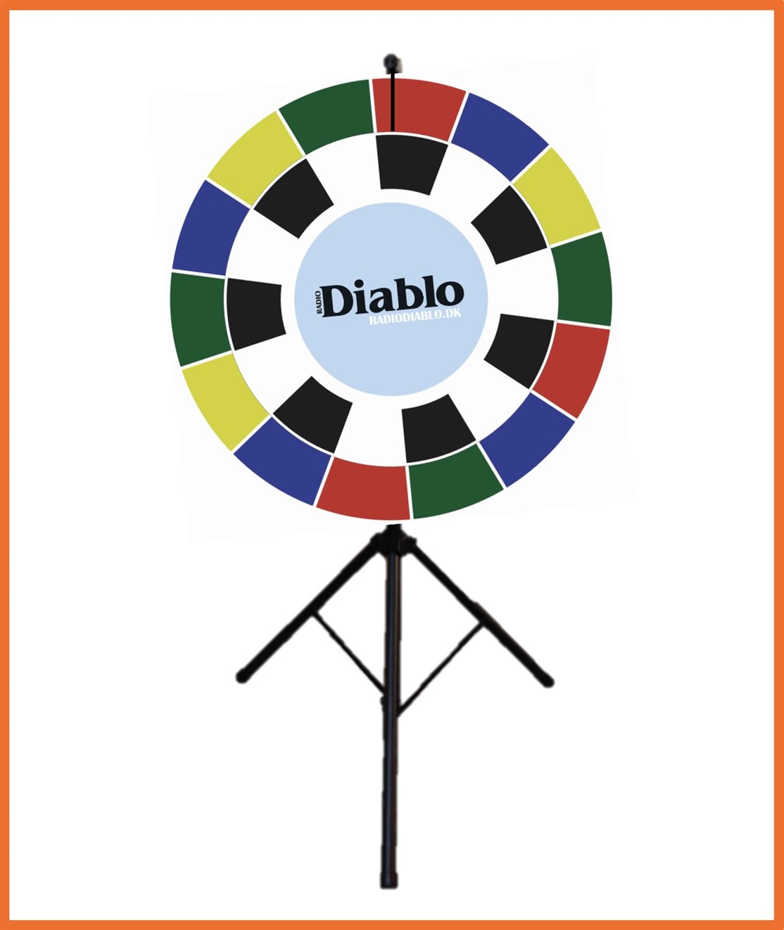 Lykkehjul produceret til
RADIO DIABLO
*