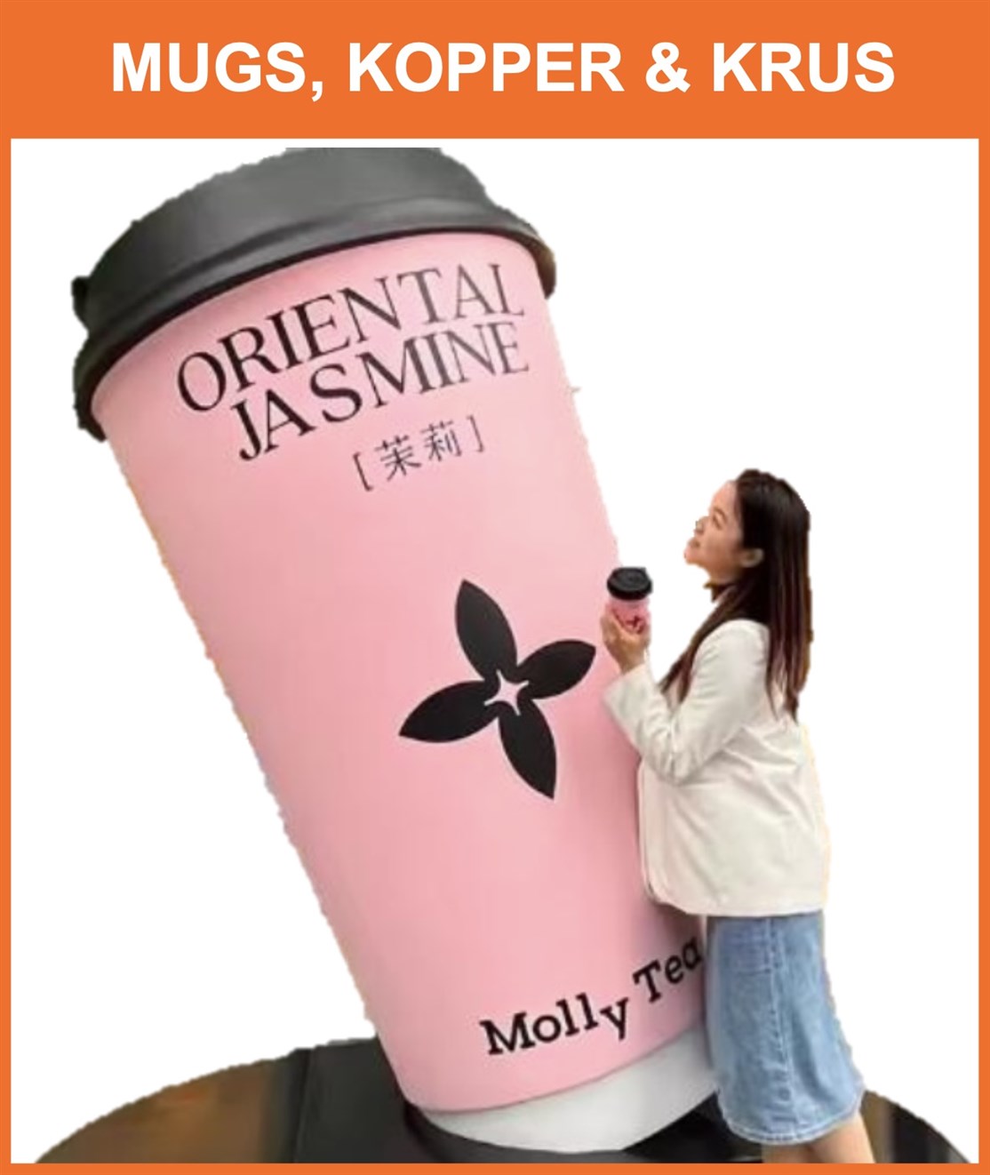 Stort udvalg af kæmpe kaffe kopper i glasfiber
Klik på billedet og se mere
*