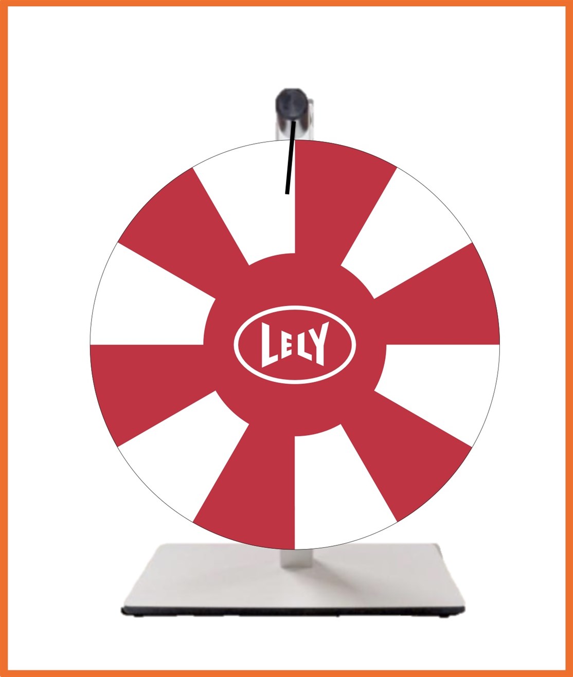 Design selv lykkehjul produceret til
FARMING INNOVATORS / LELY