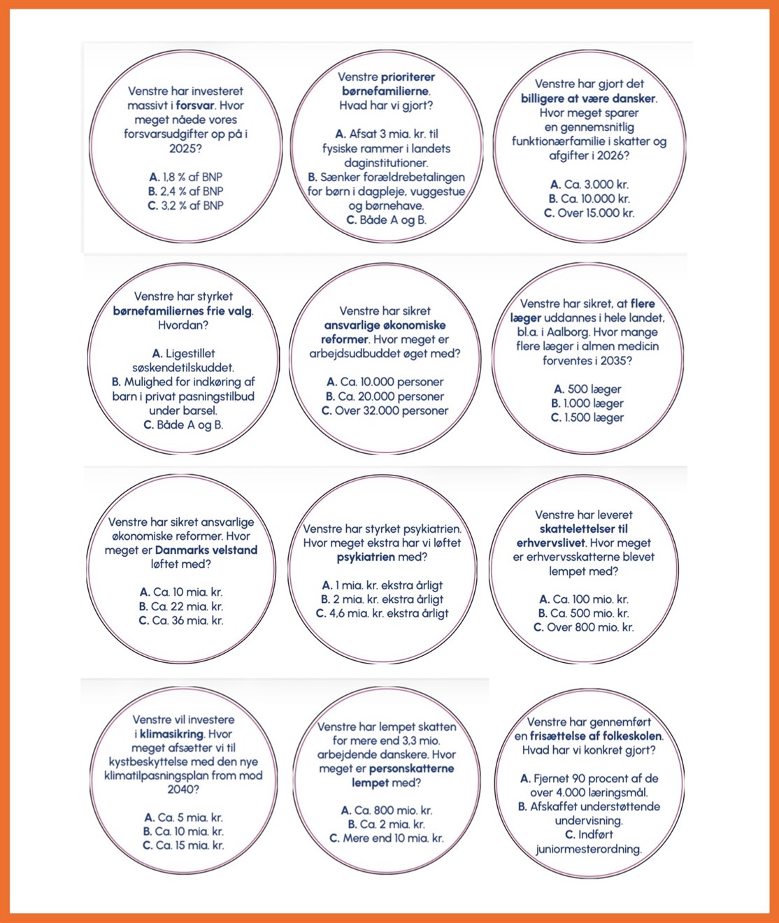 Stickers / klistermærker produceret til
MARIE BJERRE - VENSTRE
*