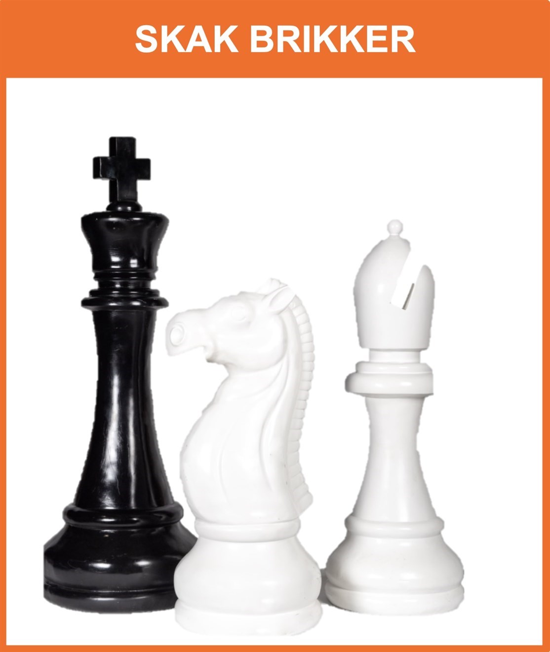 Lej kæmpe store skak brikker
*