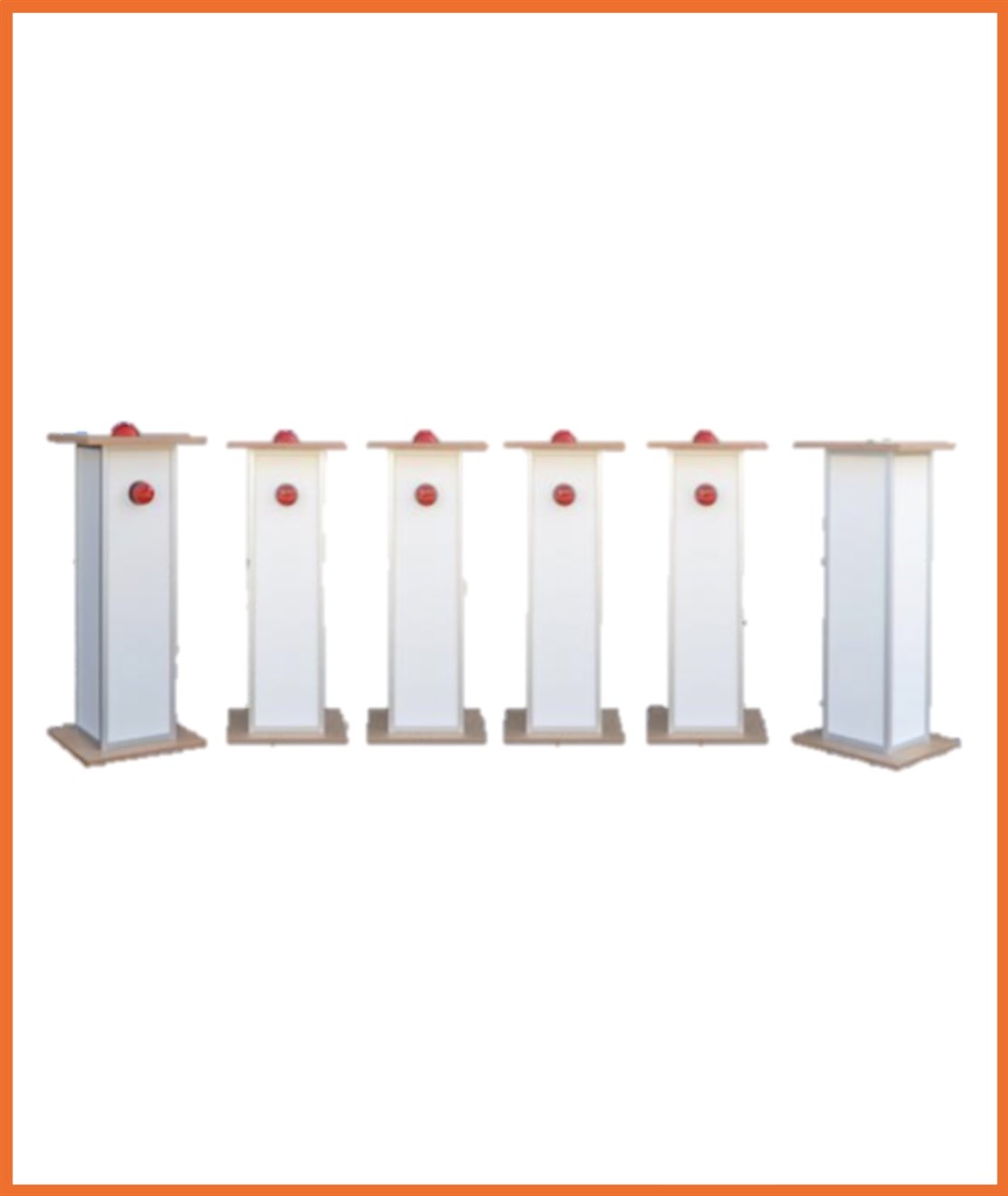 Quiz Buzzer system ned 5 stk. deltager pulte og 1 stk. master pult / Kontroller
*