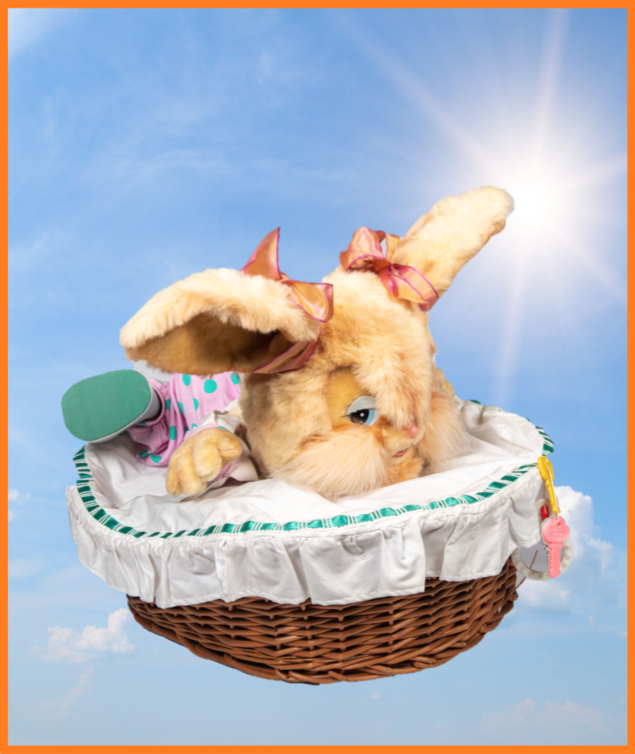 Mekanisk Påske Figur # 20
Baby Hare i kurv
Video: Ja, klik på billedet
Størrelse: 45 cm. høj
Strøm: 230.v.