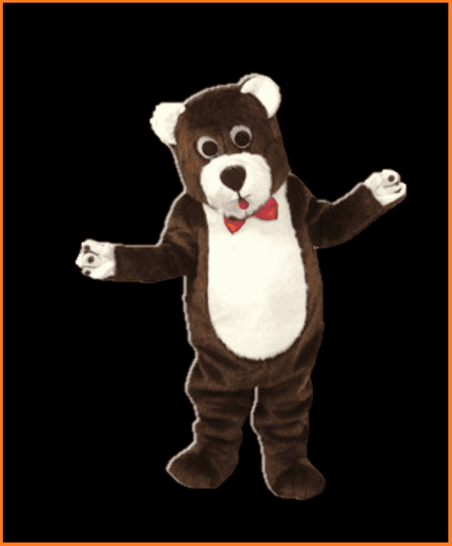 Katalog kostume # 008
Teddy Bear Bamse m/ formstøbt hovede