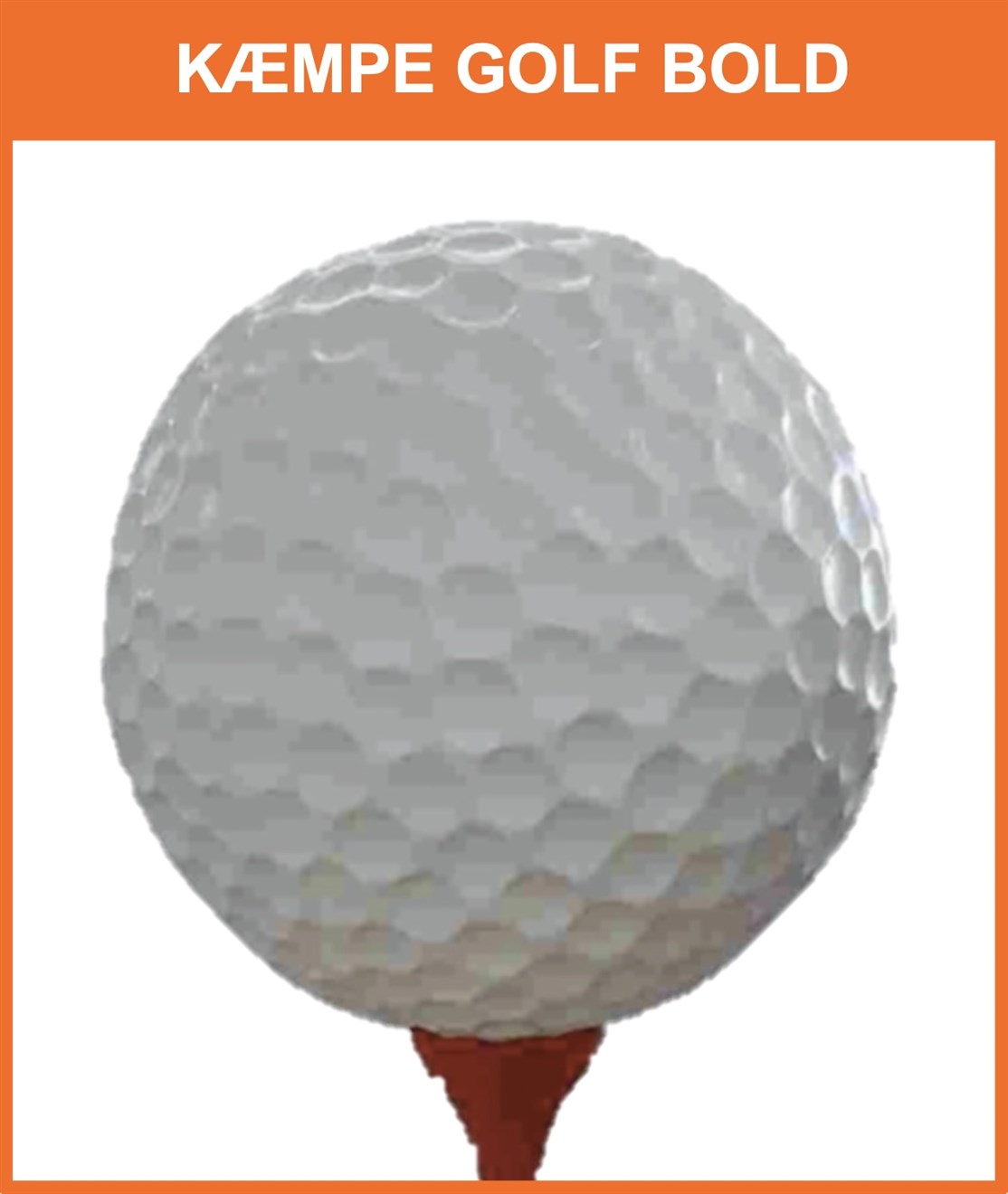 Salg af Kæmpe Golf Bolde med eller uden logo på
Klik på billedet !
*