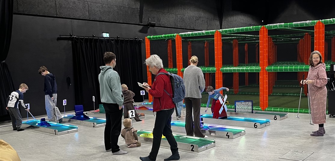 9 stk. solgt Minigolfbaner til FunArt, Blokhus
*